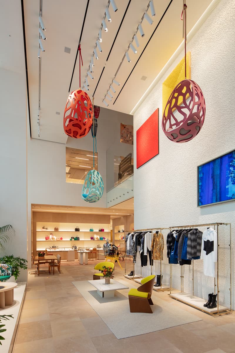 louis vuitton maison seoul korea boutique store opening jessica jung exo sehun chloe grace moretz
