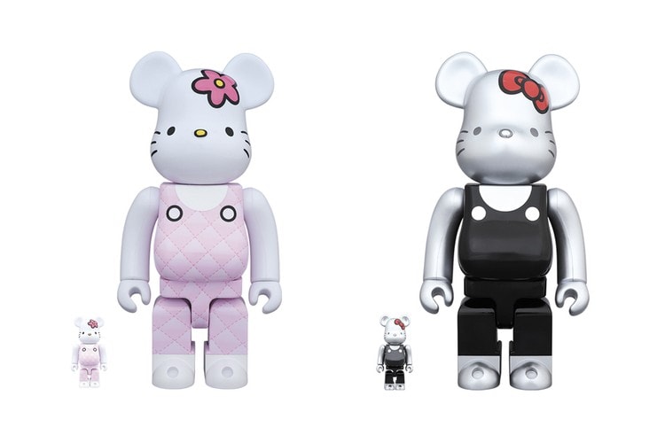 Hello Kitty 45 Year Anniversary Bearbrick Figure Hypebae