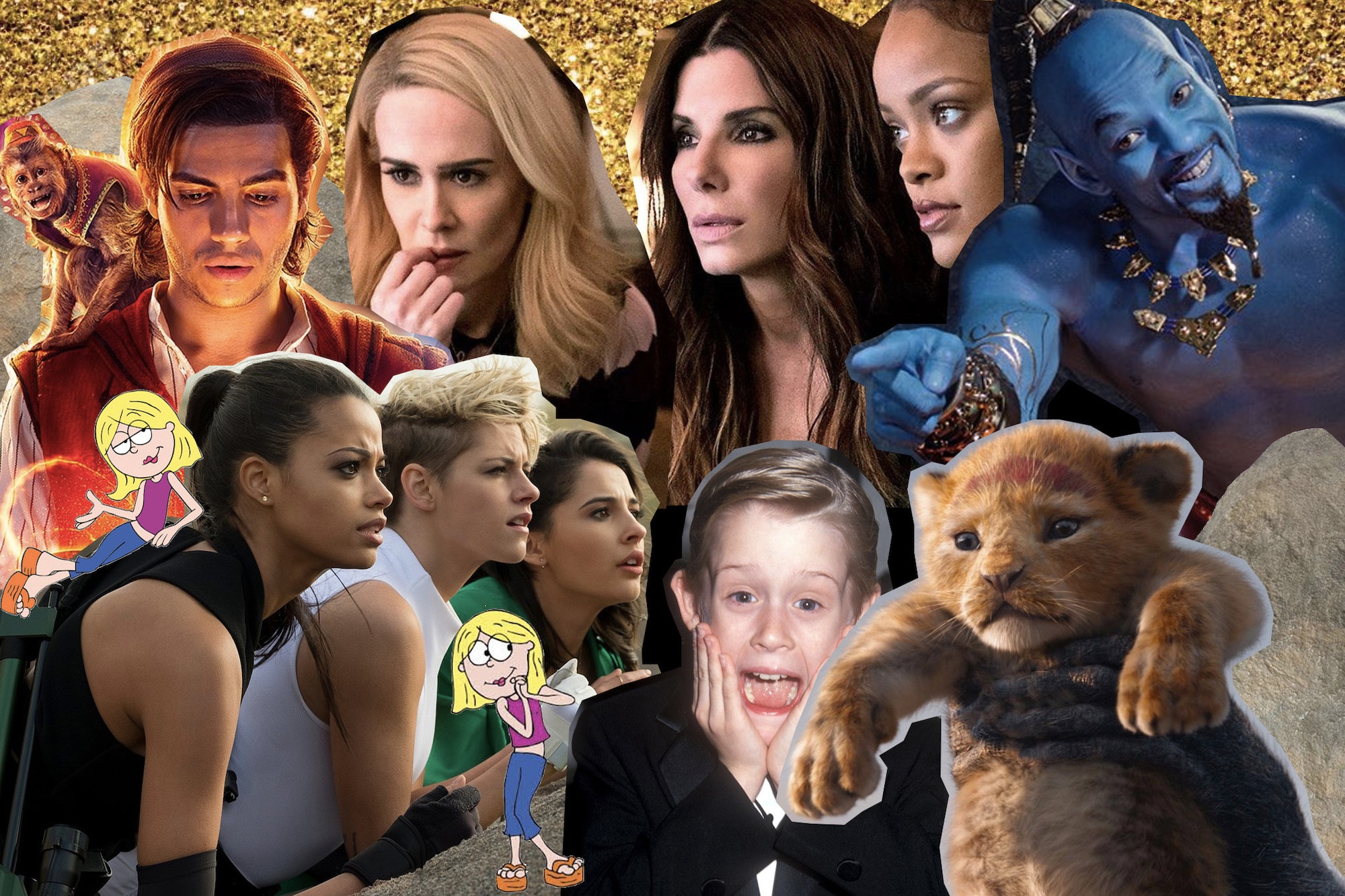 Reboot Movies and TV Shows Series Disney Aladdin Lion King Oceans 8 Lizzie McGuire Charlie's Angels Star Wars Business Entertainment