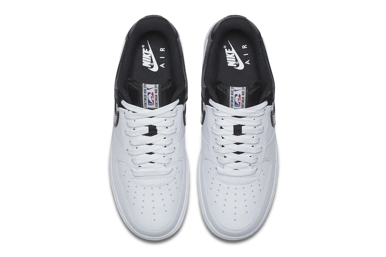 air force one nba black and white