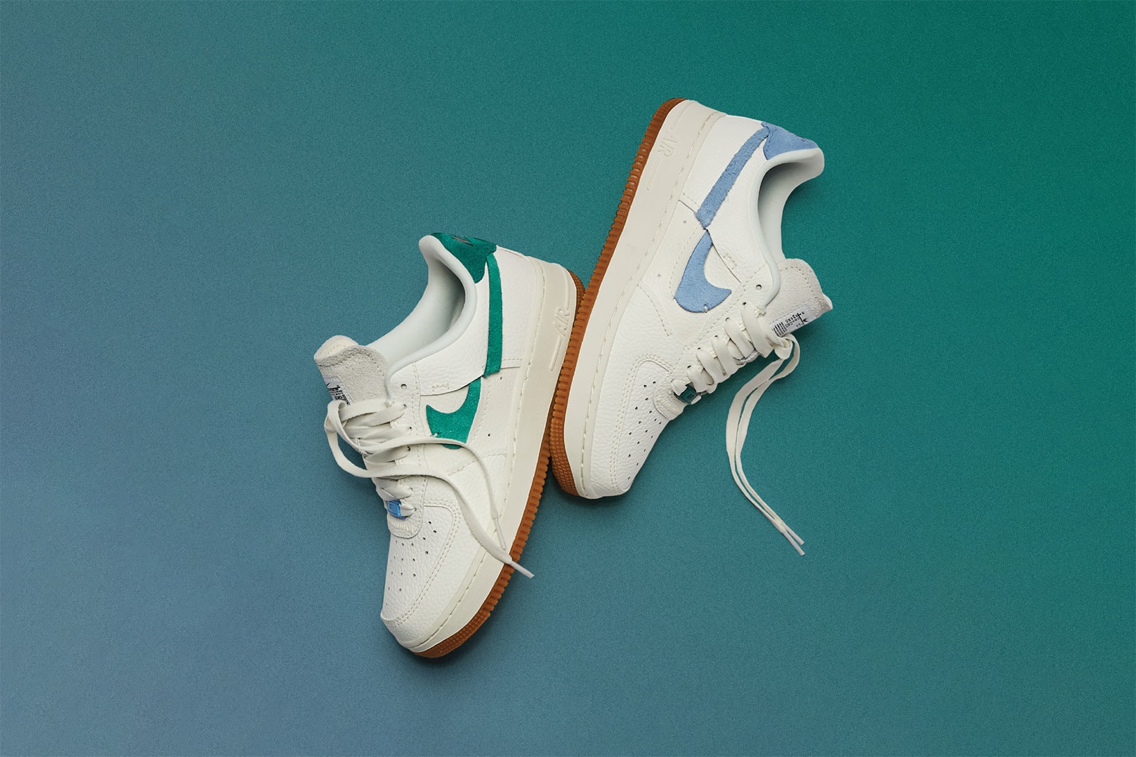 nike air force 1 07 lxx deconstructed womens sneakers green light blue white shoes footwear sneakerhead