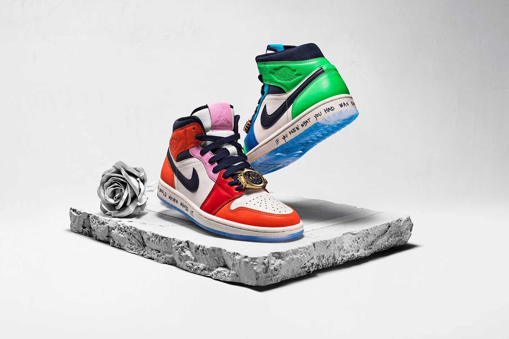 nike air jordan 1 collaborations fearless ones collection melody ehsani sneakers footwear shoes sneakerhead