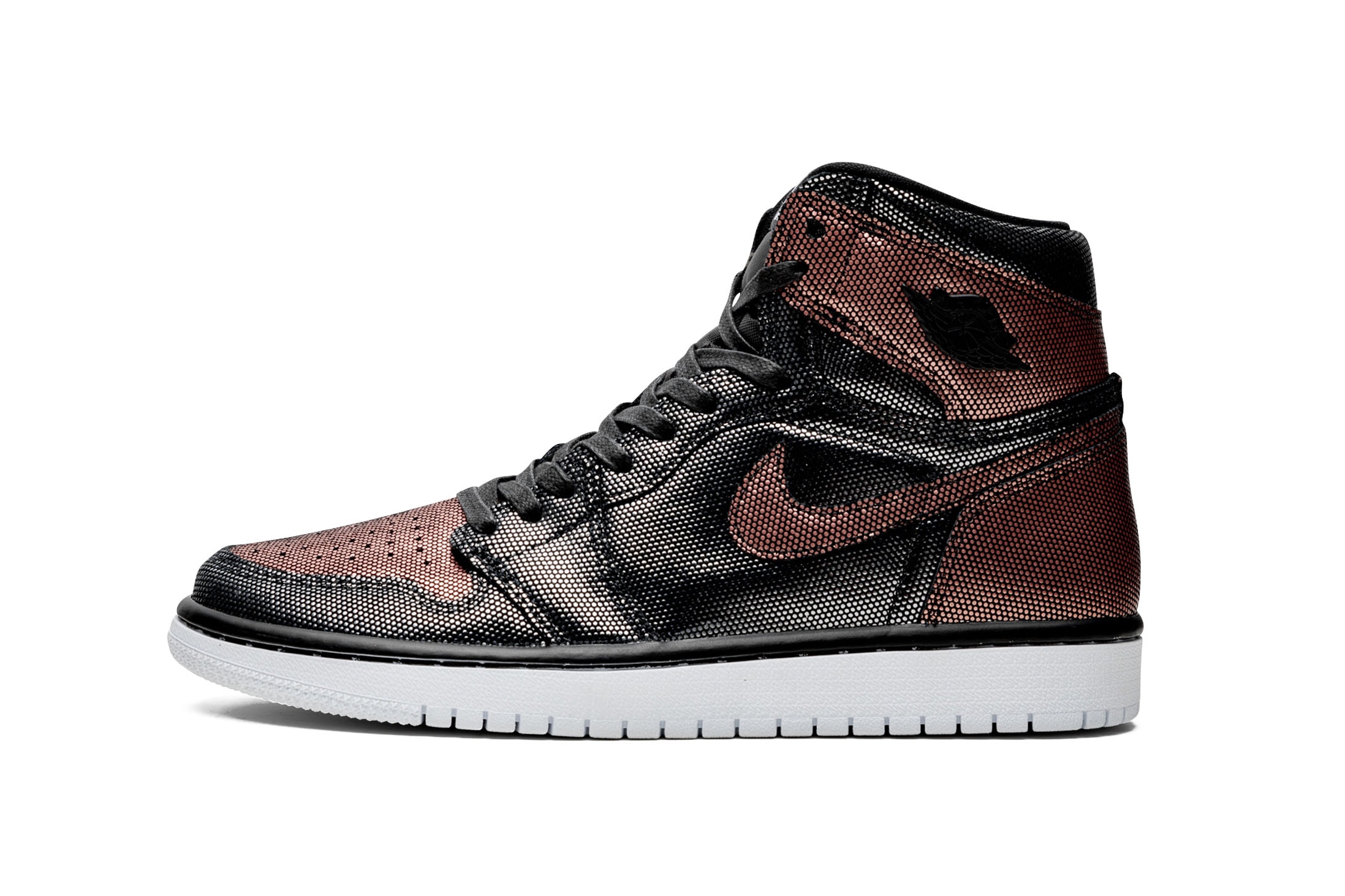 Nike Air Jordan 1 Hi "Fearless" Release Date Women's Exclusive Red Black Texture Holiday 2019 Sneaker Shoe Trainer Drop