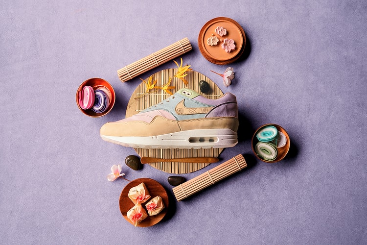 Nike's Latest Air Max 1 Design Takes Inspiration from "Wagashi" – Traditional Japanese Sweets