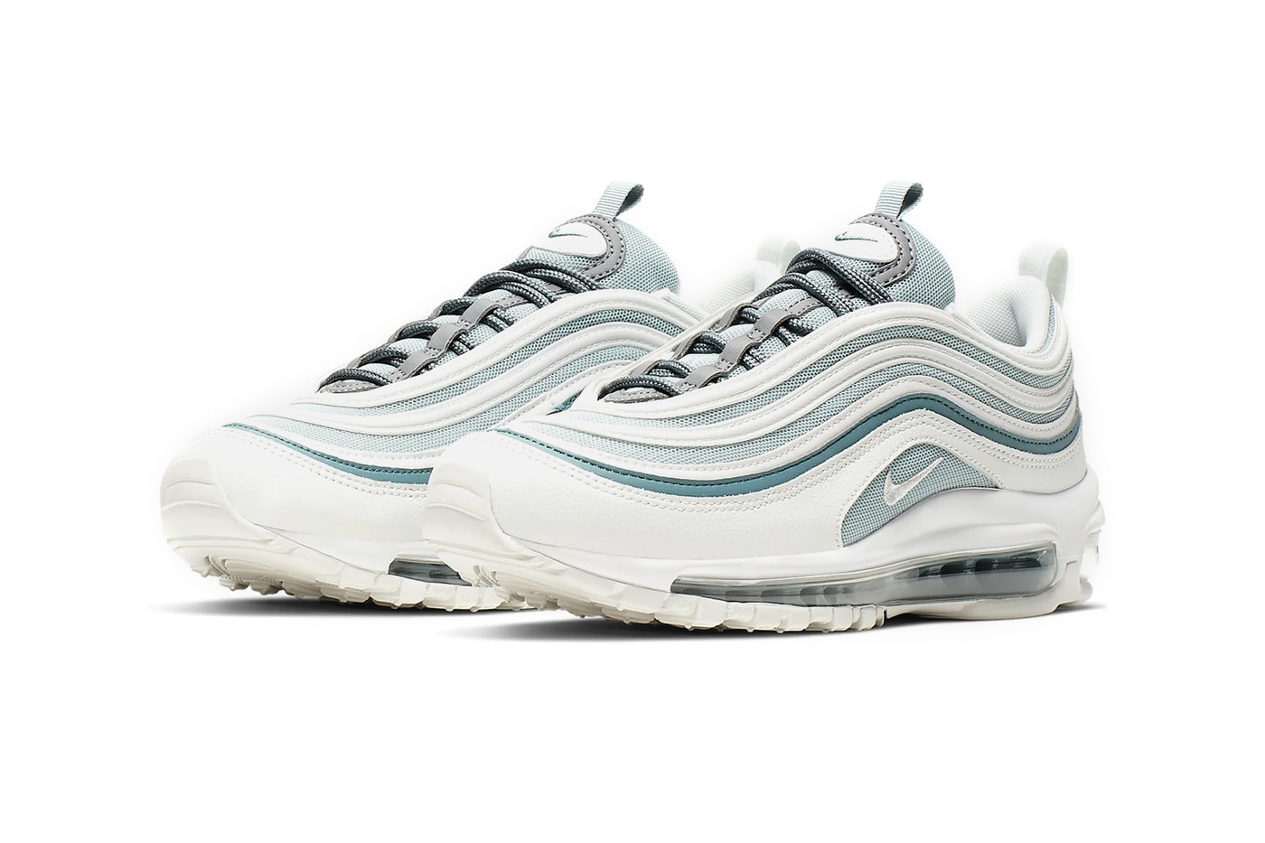 nike air max 97 womens sneakers ocean cube cool grey mineral teal summit white shoes footwear sneakerhead