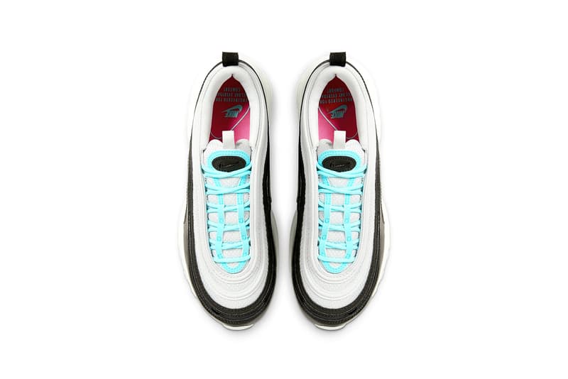 nike air max 97 womens sneakers ocean cube cool grey mineral teal summit white shoes footwear sneakerhead