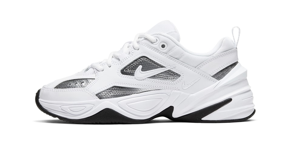 believe Signal Disguised Nike M2K Tekno White & Silver Chunky Sneakers | Hypebae
