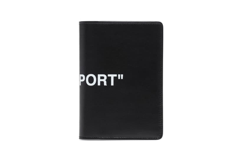 Off-White™ Logo Passport Case Cover Accessory Virgil Abloh Design