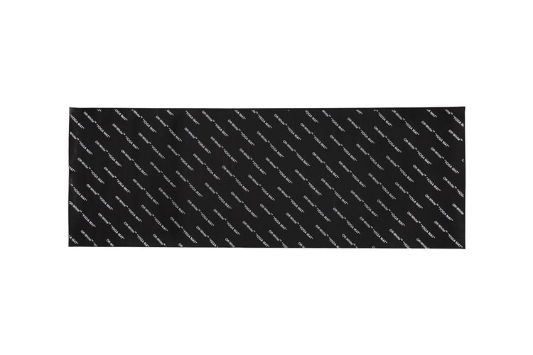 Upgrade Your Workout With Off-White™'s Logo Yoga Mat, Now Restocked