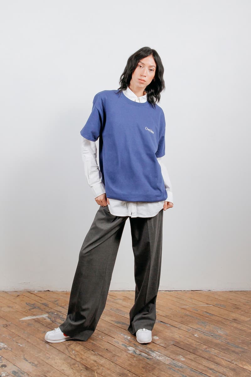 overtime fall winter collection t shirt yellow graphics