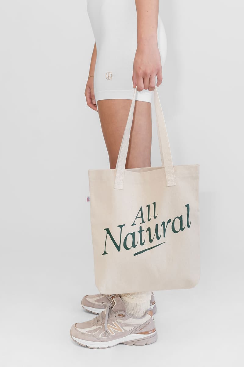 peace and quiet unisex collection minimal fleece sweatshirt shirts tote bags socks sports bras bike shorts athleisure organic cotton lookbook