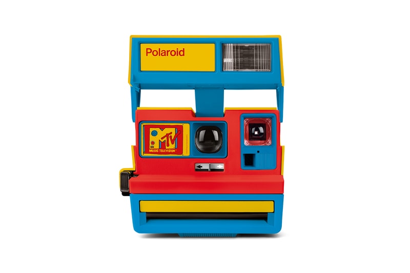 polaroid originals mtv collaboration stereo cam instant analog film camera photography blue red yellow
