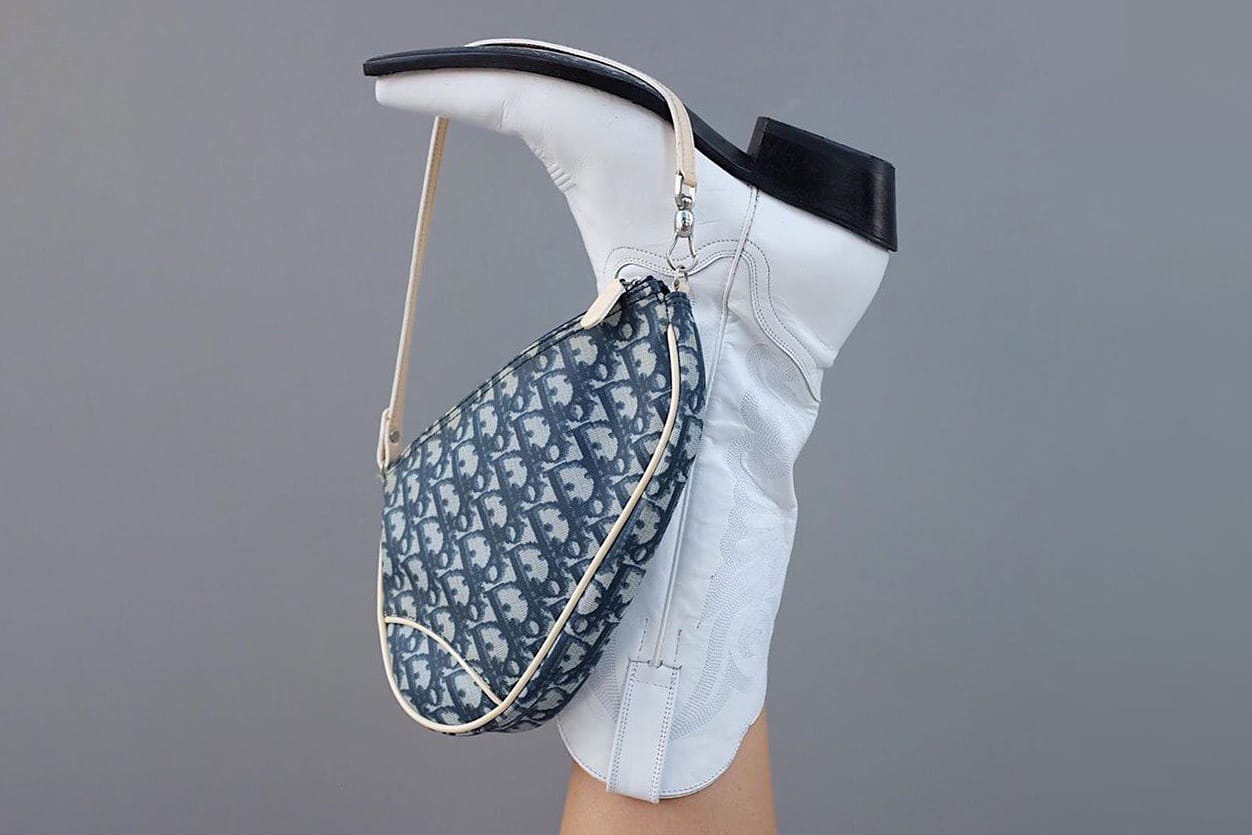 Dior Crossbody Bag Pouch Purse Pocketbook Gold Chain Strap DIOR Designer  Log New | eBay