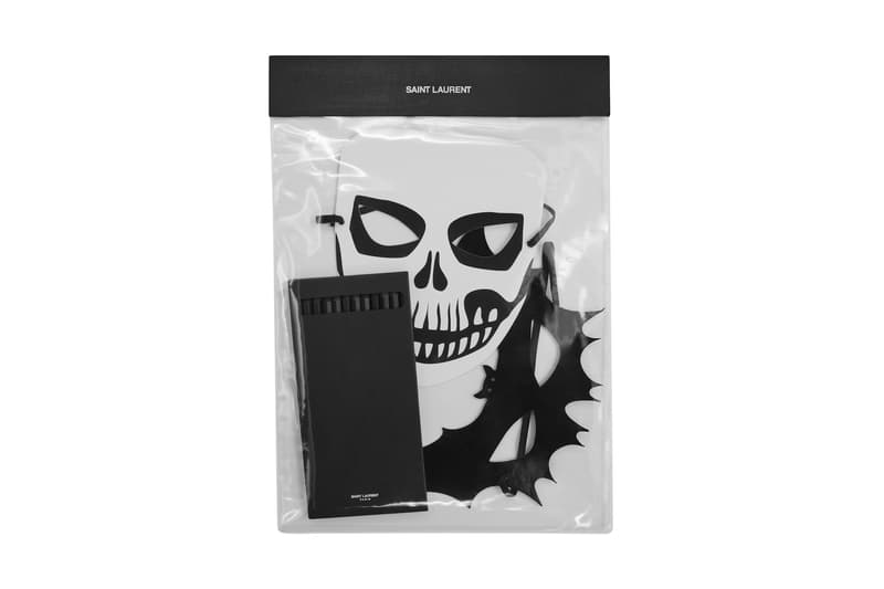 Saint Laurent Halloween Capsule Collection Drop YSL Beauty Candy Anthony Vaccarello Spooky Season Accessories Lighter Skeleton Knit Sweater