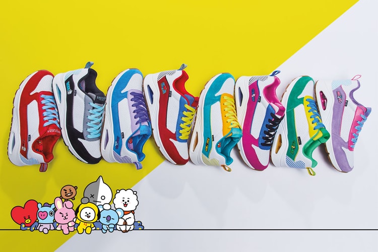 Skechers Drops Limited-Release BT21 Sneaker Collection