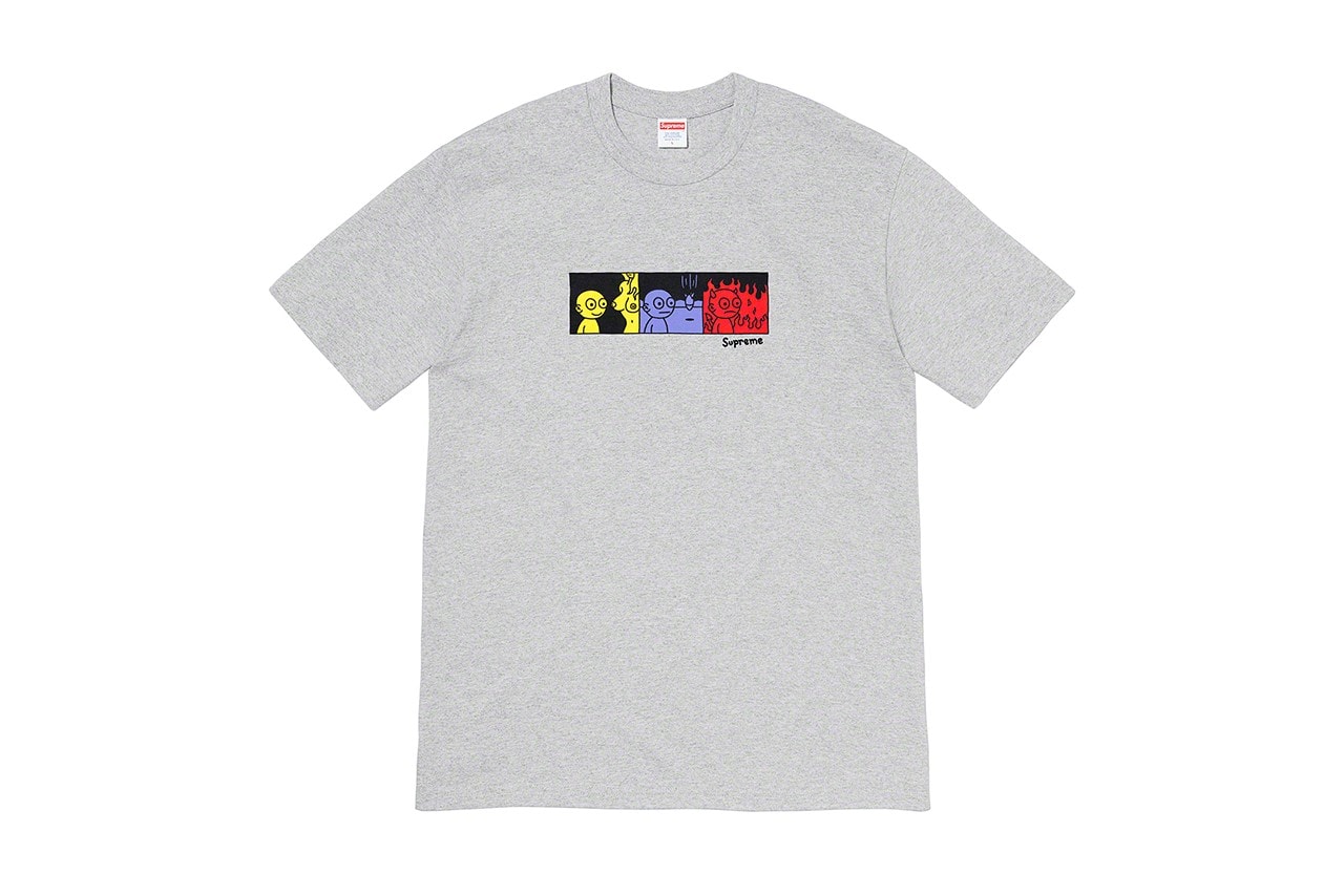 Supreme Fall 2019 T-Shirt Collection Release Date Lookbook Graphic Prints Colors 