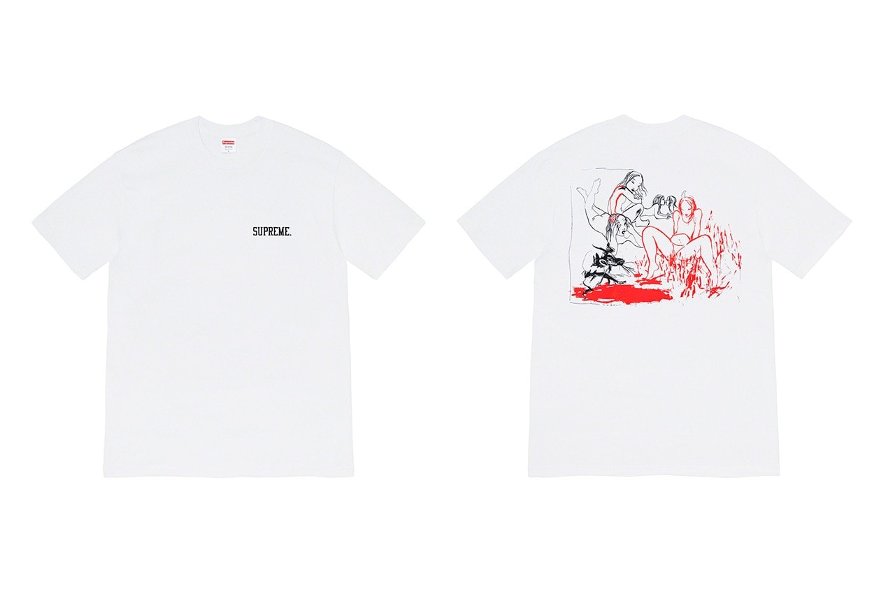 Supreme Fall 2019 T-Shirt Collection Release Date Lookbook Graphic Prints Colors 