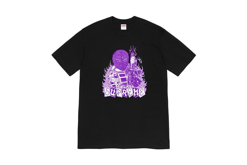 Supreme Fall 2019 T-Shirt Collection Release Date Lookbook Graphic Prints Colors