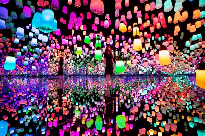 teamLab Borderless Shanghai Forest of Lamps