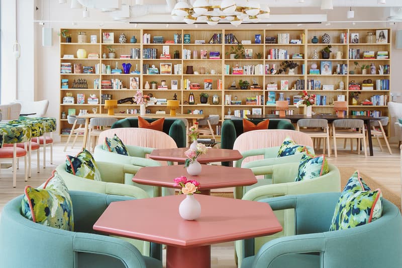 The Wing London Fitzrovia Location Inside Look Interiors Audrey Gelman Womens Working Club Co-working space Cafe Bar events
