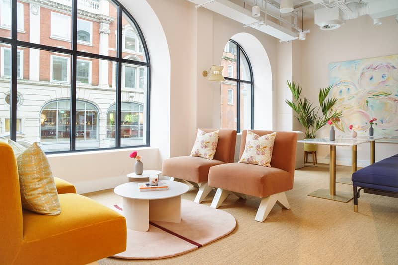 The Wing London Fitzrovia Location Inside Look Interiors Audrey Gelman Womens Working Club Co-working space Cafe Bar events