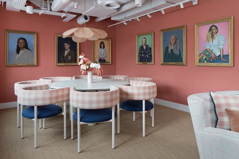The Wing London Fitzrovia Location Inside Look Interiors Audrey Gelman Womens Working Club Co-working space Cafe Bar events