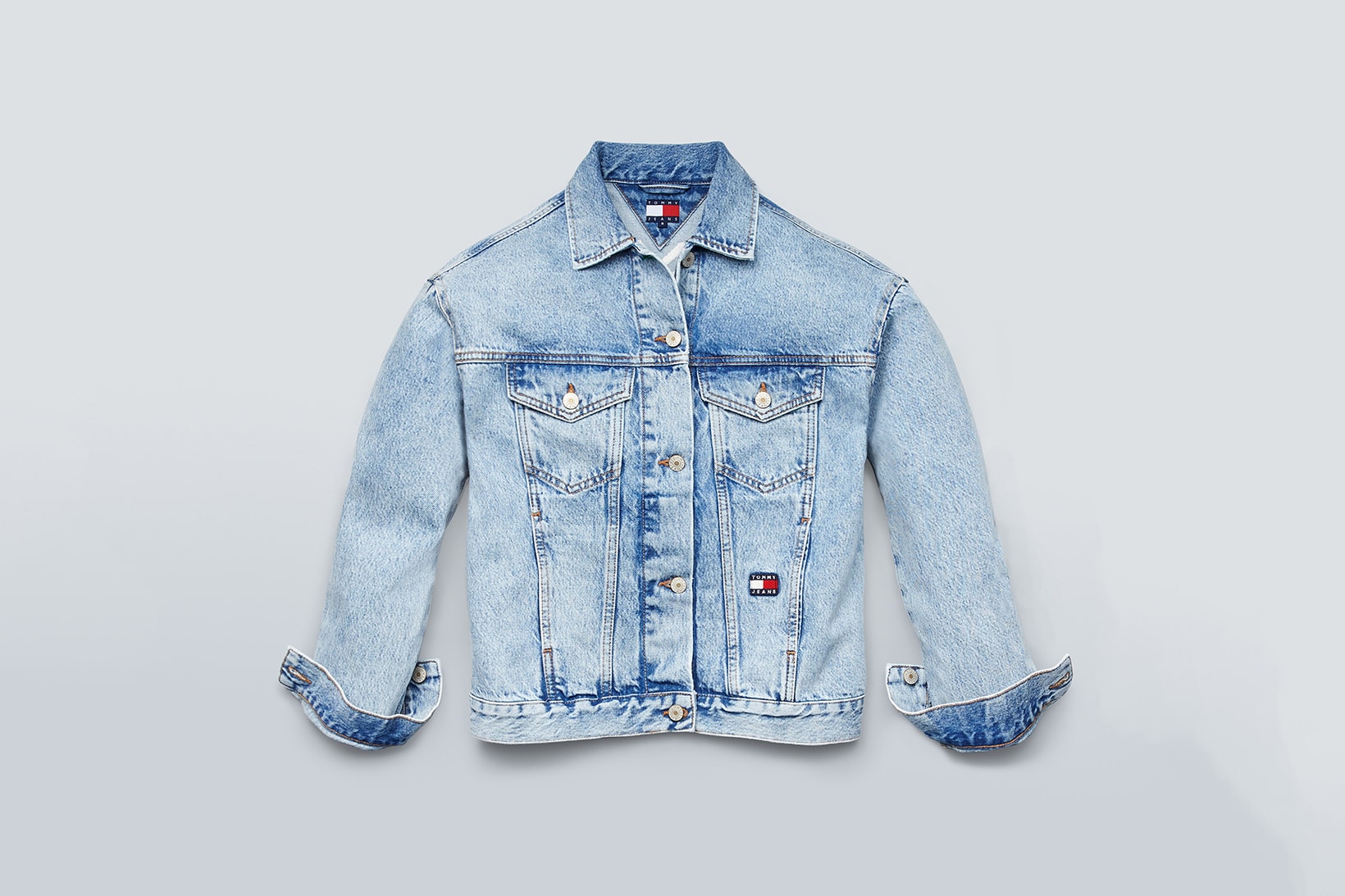 Tommy Jeans Fall 2019 Heritage Collection Denim Jacket Light Blue