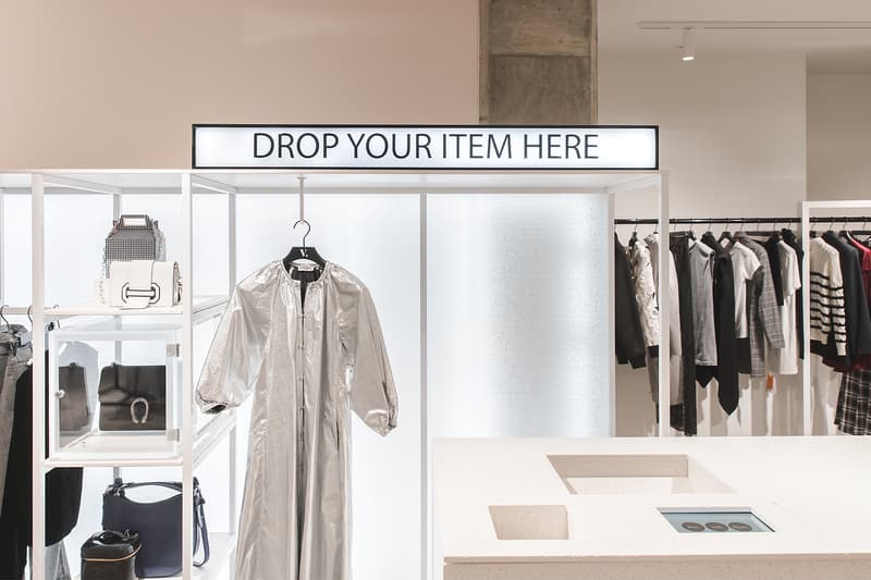 Vestiaire Collective Resale Drop Off Designer Luxury Fashion Selfridges London