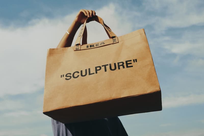 Virgil Abloh IKEA MAKERAD Sculpture Bag