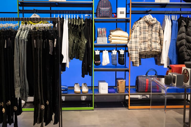 w concept fashion pop-up fall winter 2019 clothes accessories handbags