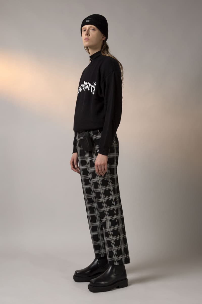 Wasted Paris FW19 Collection Lookbook Bonnet Crew Funnel Essential Noir