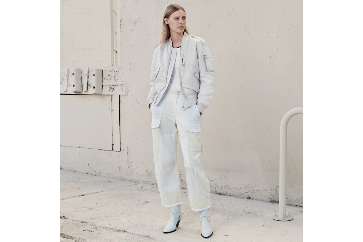 zara srpls chptr 03 second drop minimal white cargo pants knitwear sweaters