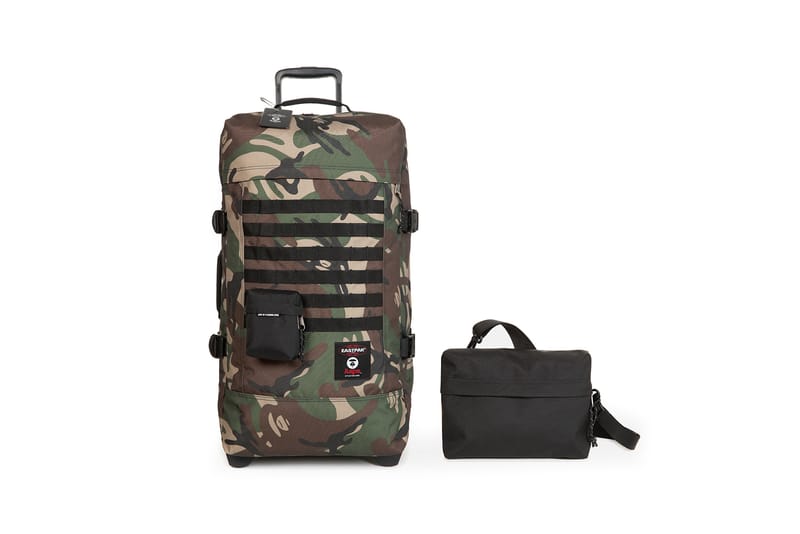 eastpak camouflage luggage