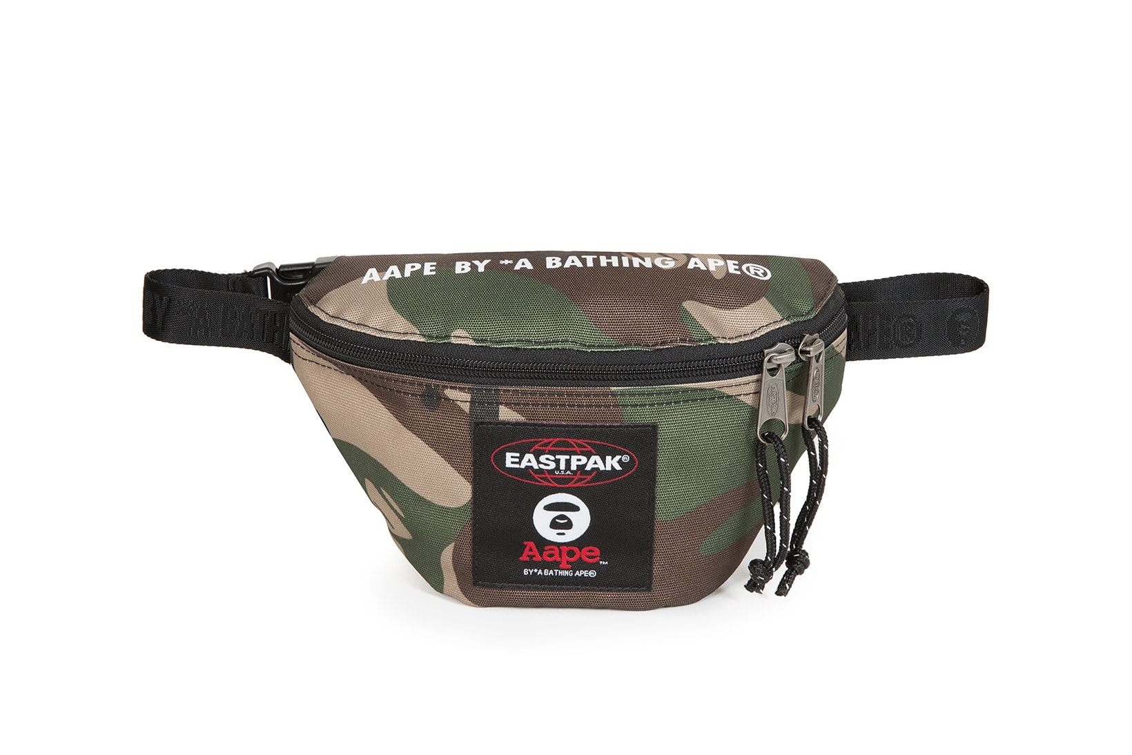 AAPE BAPE x Eastpak Collection Springer Fanny Pack Green Camouflage