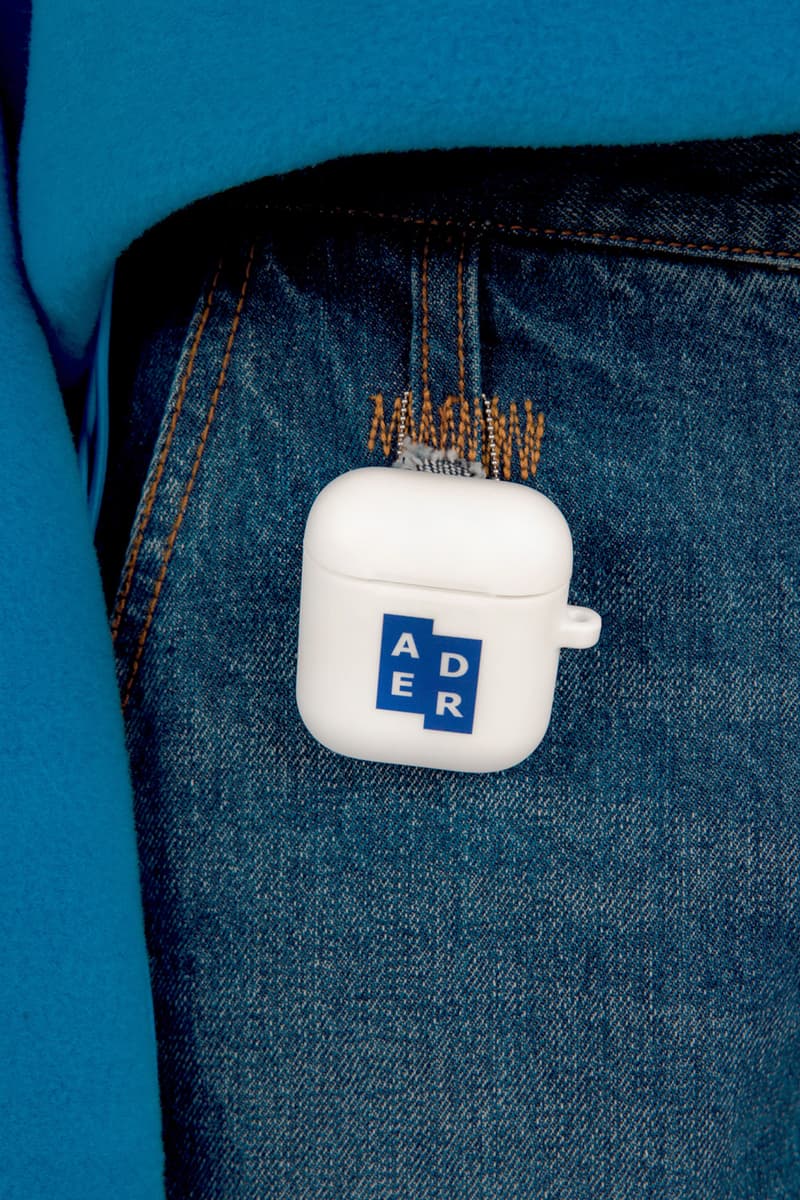 Ader ERROR Apple AirPod Case Leather Rubber Logo Accessory