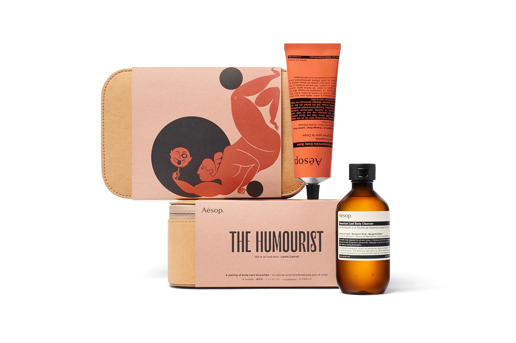 Aesop Of Muse and Myth Gift Kit The Humorist Body Cleanser Balm