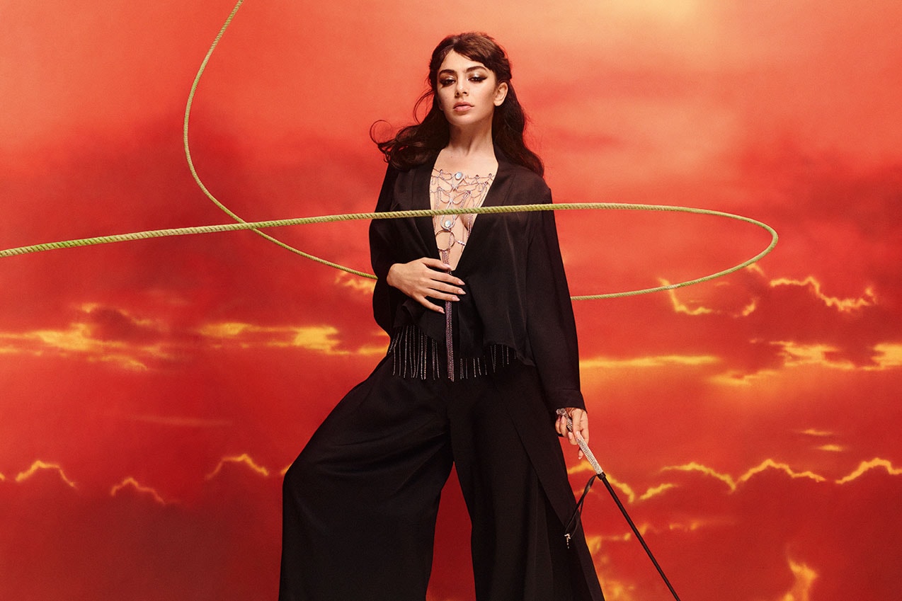 Charli XCX Agent Provocateur Holiday 2019 Campaign Collection Laly