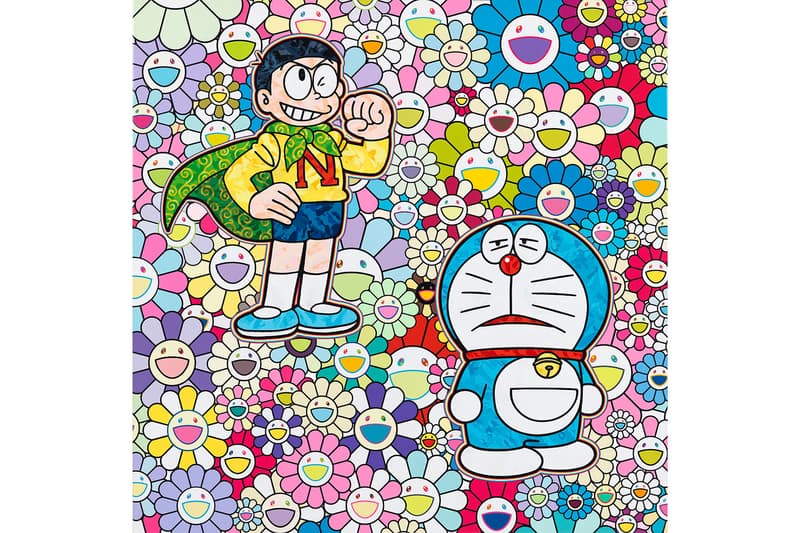 takashi murakami superflat doraemon art exhibition perrotin tokyo