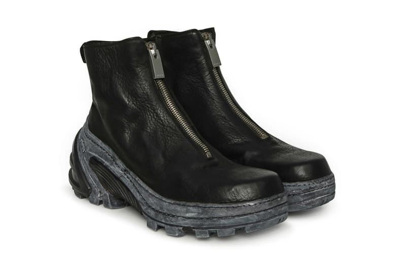 1017 ALYX 9SM x Guidi Boot Front Zip Vibram Sole Black