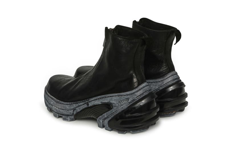 1017 ALYX 9SM x Guidi Boot Front Zip Vibram Sole Black