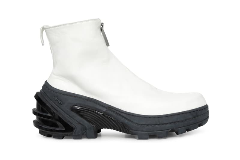 1017 ALYX 9SM x Guidi Boot Front Zip Vibram Sole White