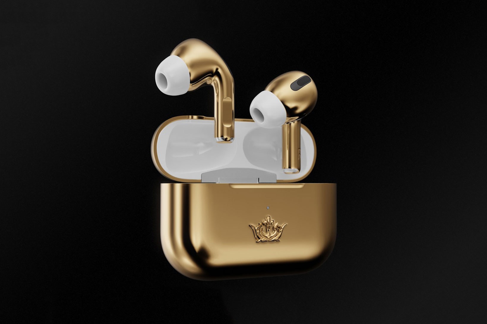 apple airpods pro 3 caviar gold wireless earphones music accessories tech