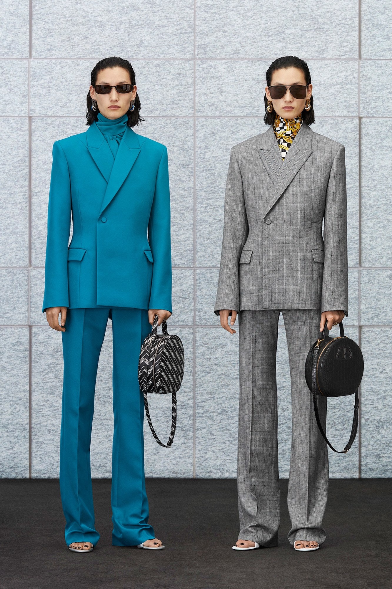 Balenciaga Resort 2020 Lookbook Collection Demna Gvasalia Release Layering Suits Blazer Coats