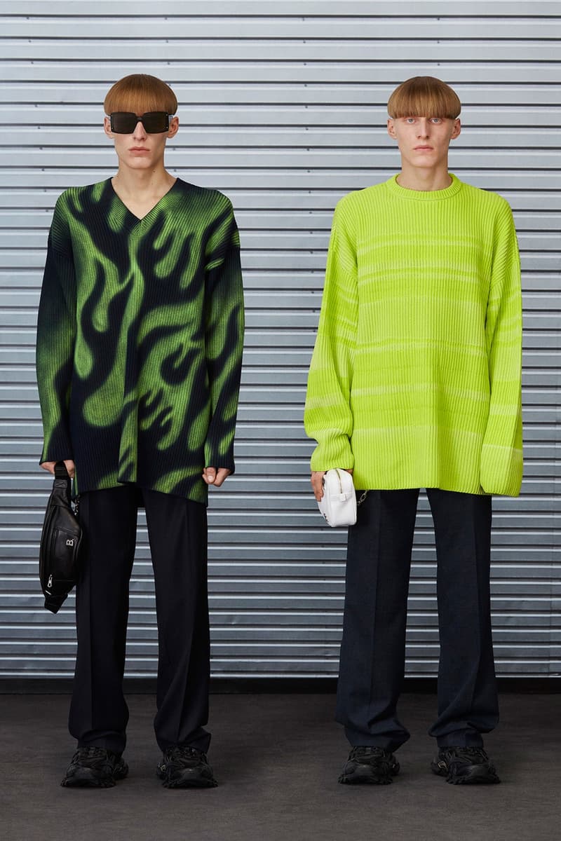 Balenciaga Resort 2020 Lookbook Collection Demna Gvasalia Release Layering Suits Blazer Coats