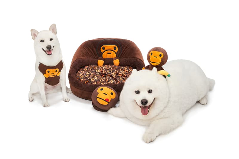 BAPE Baby Milo Dog Fall Winter 2019 Collection Lookbook Bed Harness Toys