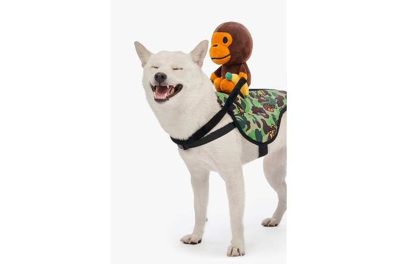 BAPE Baby Milo Dog Fall Winter 2019 Collection Lookbook Costume Camo