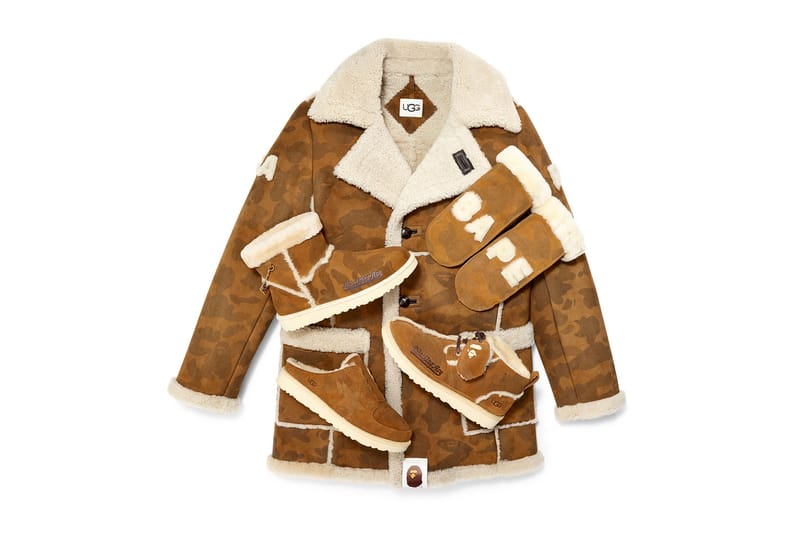 BAPE x UGG Restock Entire Collection of Shearling Footwear and Clothing