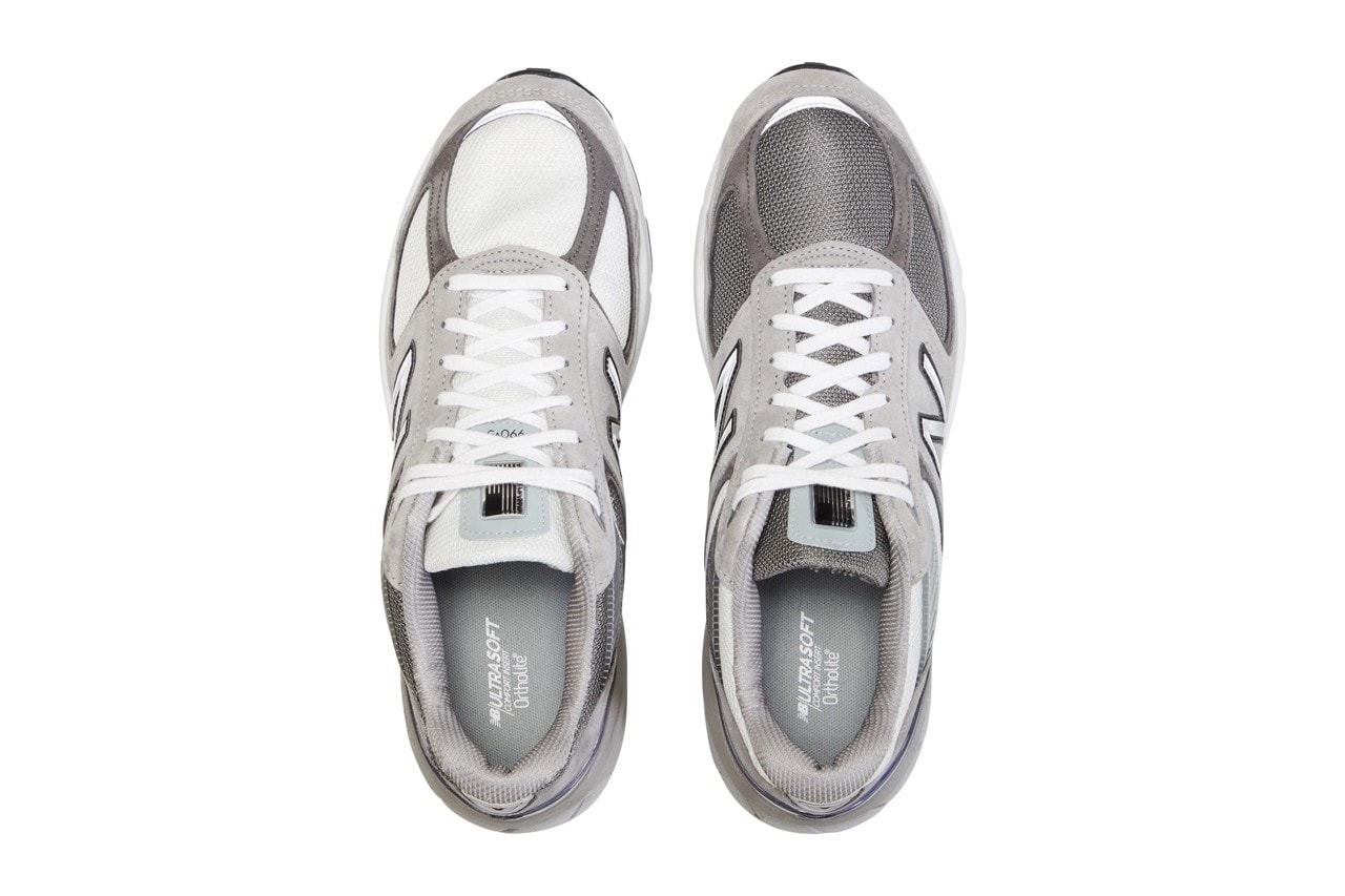 BEAMS x New Balance 990v5 Sneaker Collaboration Trainer Mismatched Shoe Design Release