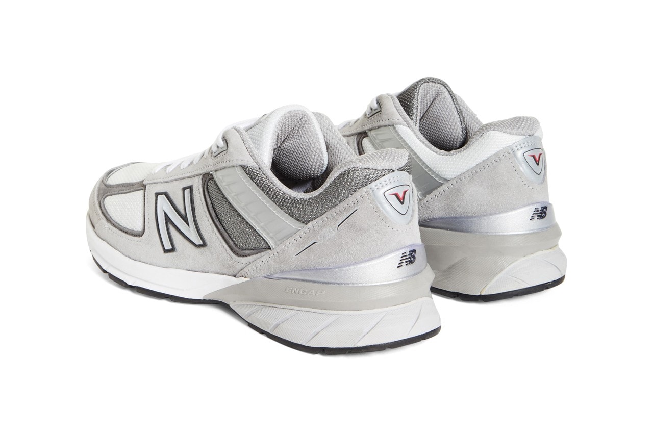 BEAMS x New Balance 990v5 Sneaker Collaboration Trainer Mismatched Shoe Design Release