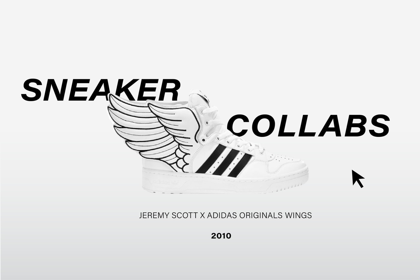 Best Sneaker Collaborations 2010s Decade Nike Adidas Originals Vans Converse Jeremy Scott Tom Sachs Margiela Takashi Murakami colette Pharrell Williams Aleali May Air Jordan Supreme Comme des Garcons Serena Williams Off White Virgil Abloh sacai
